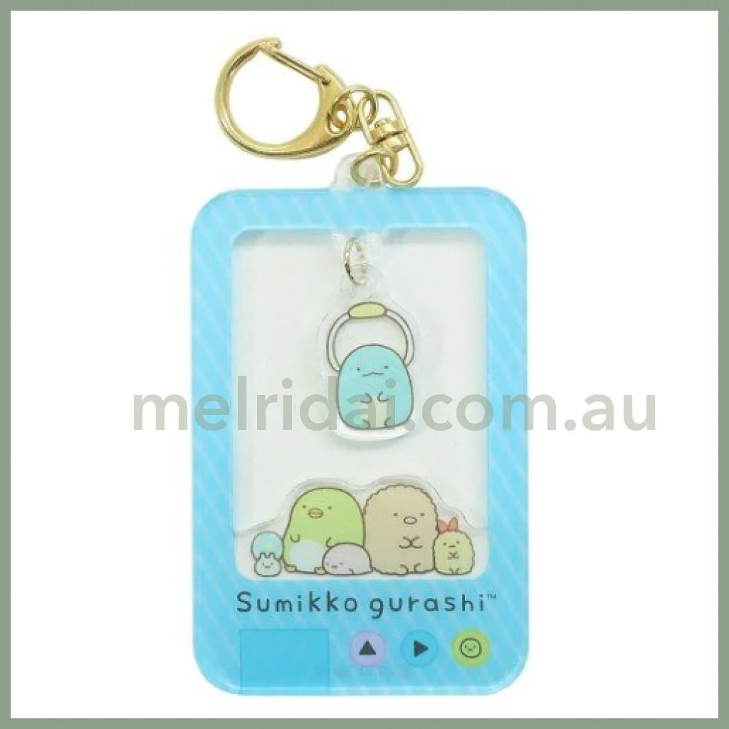 San-Xsumikko Gurashi Acrylic Keychain H8.5×W5.2×D0.3Cm