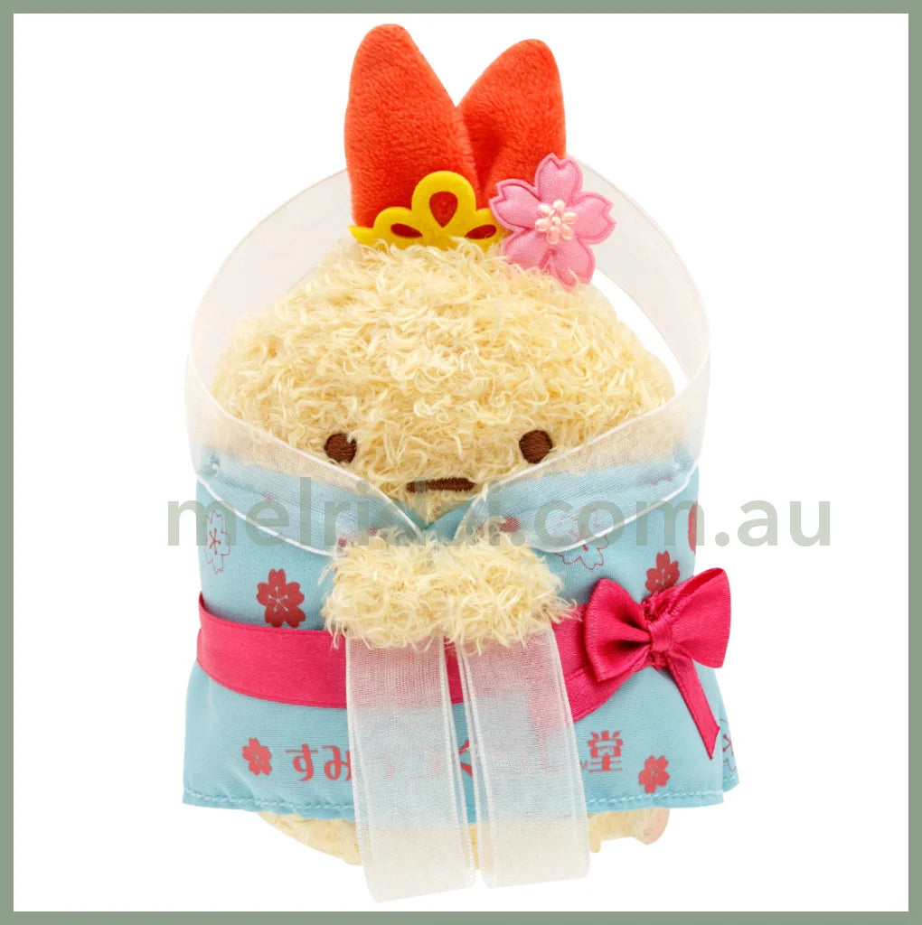 San-X | Sumikko Gurashi Ebifurai No Shippo Plush Doll Limted 角落生物 炸虾尾 天女玩偶/公仔 太宰府店限定