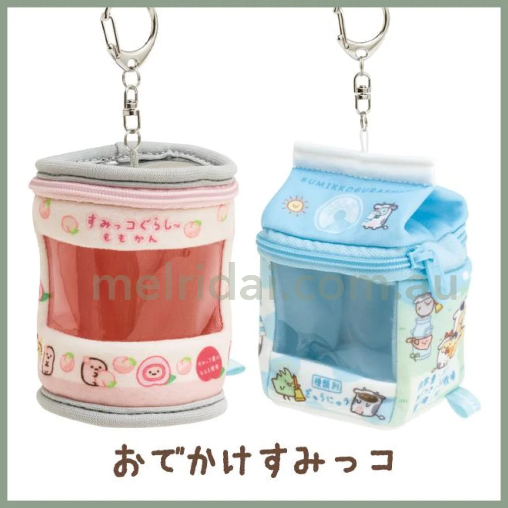 San-X | Sumikko Gurashi Market Odekake Pouch H85 X W65 D65Mm 角落生物 钥匙链/痛包/透明收纳包（超市生活/便利店系列）