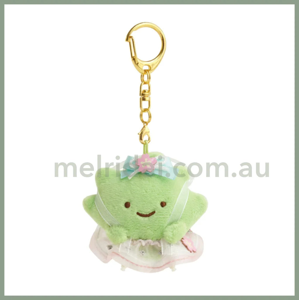 San - X | Sumikko Gurashi Mascot Holder Keychain Zassou Limited 角落生物 小草挂件/包挂/钥匙链 金阁寺限定