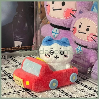 San - X | Sumikko Gurashi Mini Plush Car 4 - 5Cm 角落生物 迷你毛绒小车 场景玩具 Chiikawa宝宝可坐