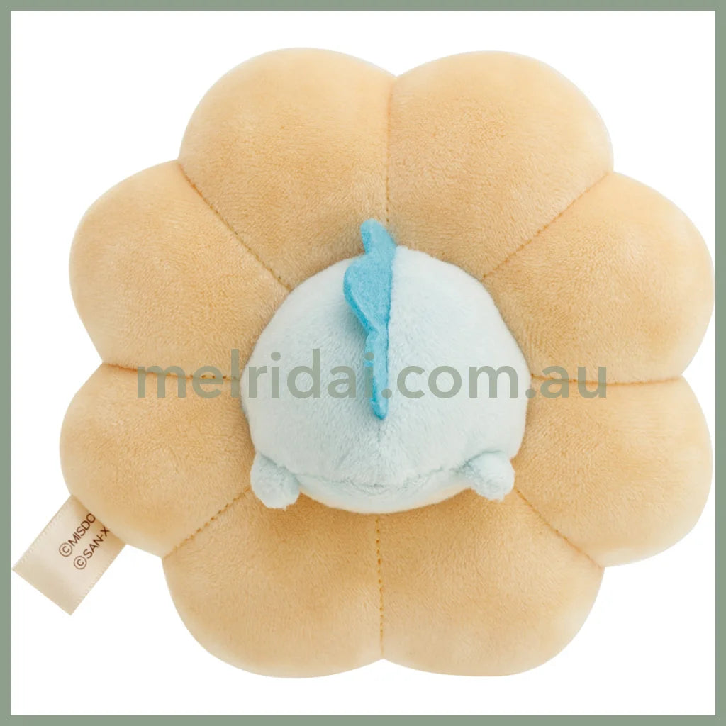 San - X | Sumikko Gurashi X Mister Donut Tokage Plush Doll 120×120×70Mm 角落生物 甜品店系列 水龙 甜甜圈玩偶/公仔