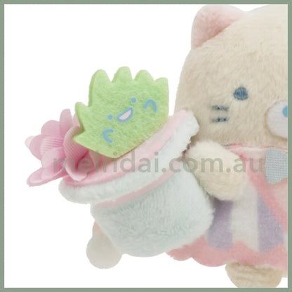 San-X | Sumikko Gurashi Neko Cat Magician Mini Tenori Plush Doll70×110×40Mm /