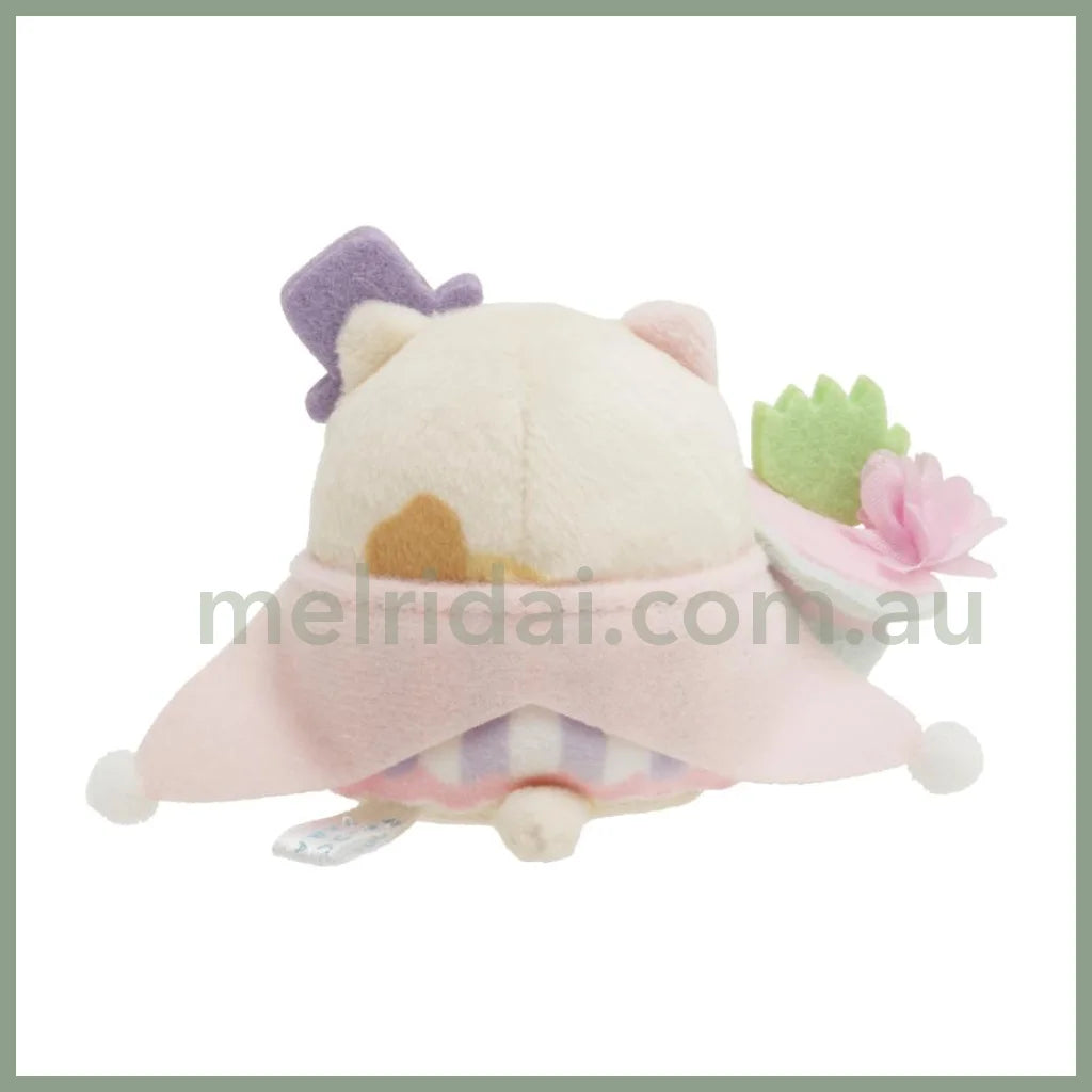 San-X | Sumikko Gurashi Neko Cat Magician Mini Tenori Plush Doll70×110×40Mm /