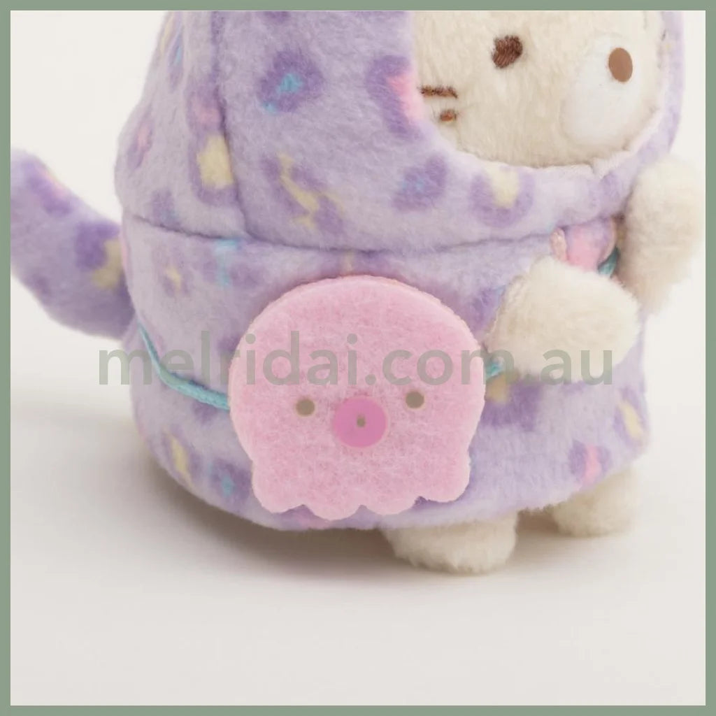 San-X | Sumikko Gurashi Neko Cat Mini Tenori Plush Doll Leopard //