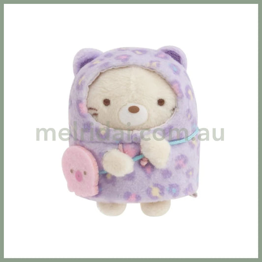 San-X | Sumikko Gurashi Neko Cat Mini Tenori Plush Doll Leopard //