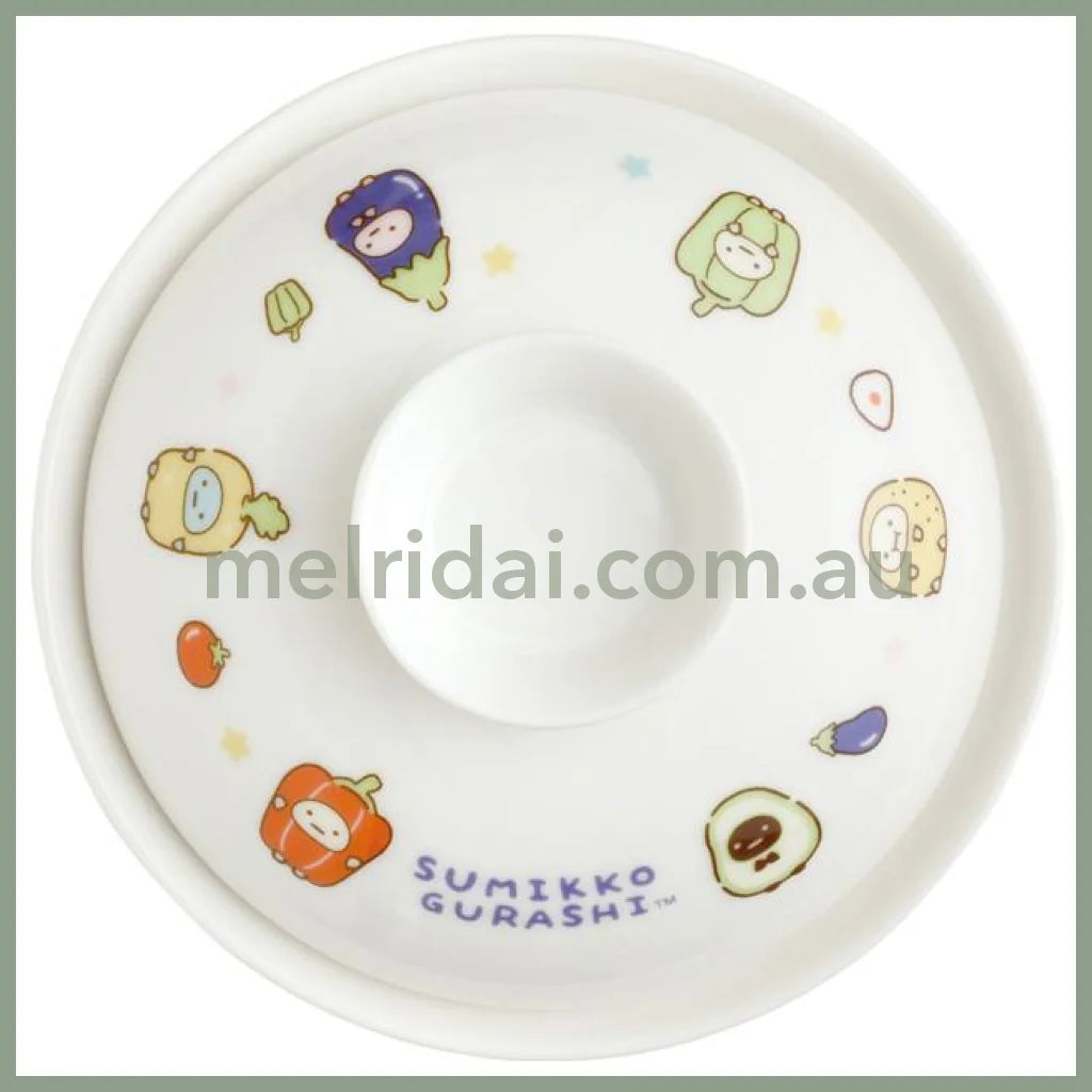 San-X | Sumikko Gurashi Pottery Bowl With Lid 120×150Mm //