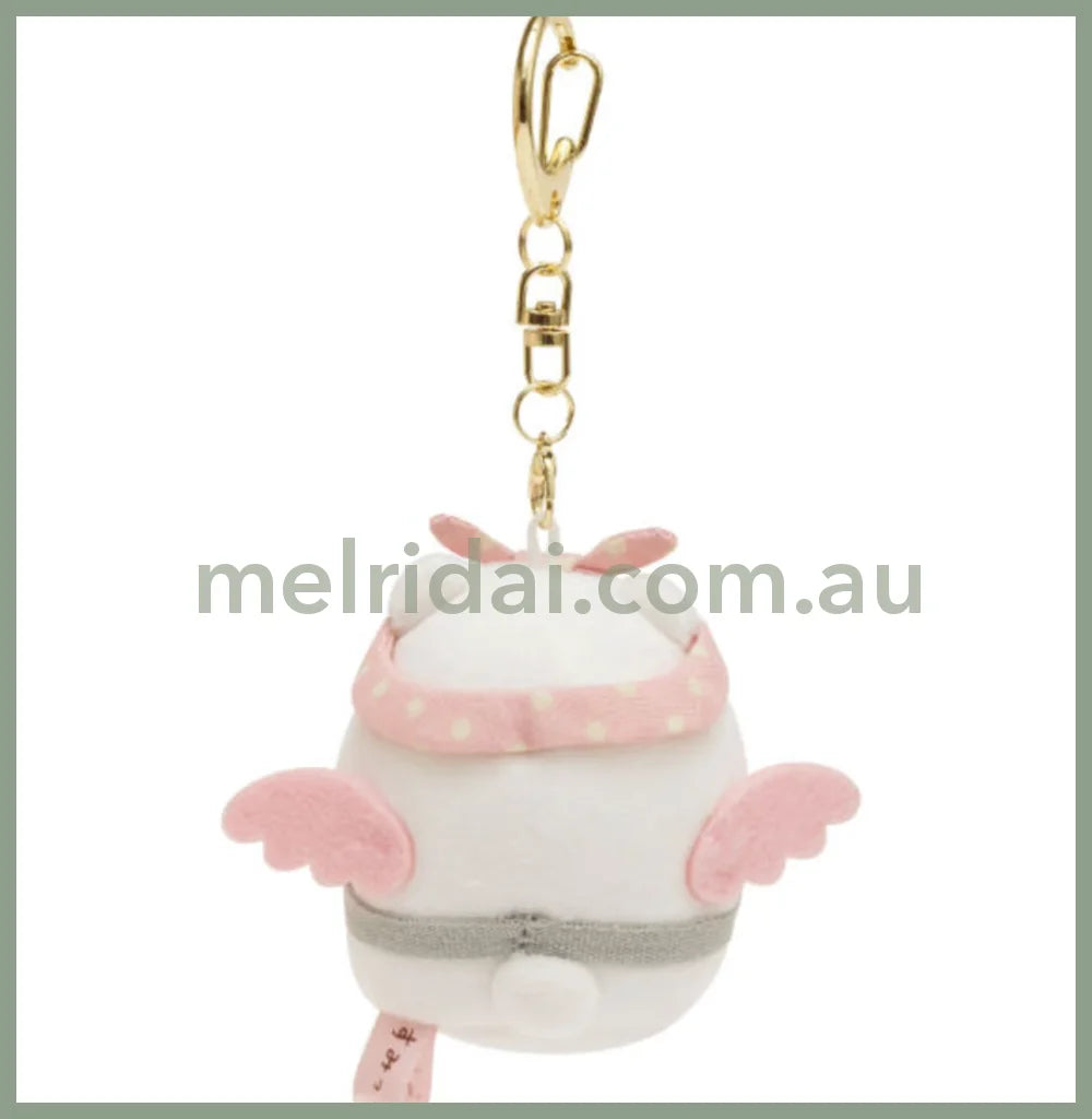 San - X | Sumikko Gurashi Shirokuma Mascot Holder Limted 角落生物 白熊天使 钥匙链/挂件/包挂 善光寺限定