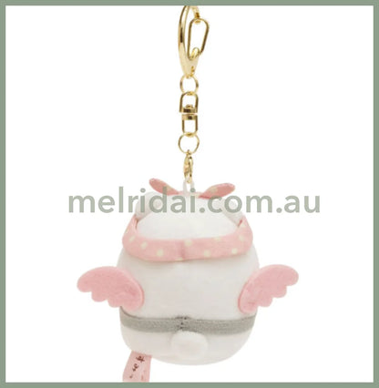 San - X | Sumikko Gurashi Shirokuma Mascot Holder Limted 角落生物 白熊天使 钥匙链/挂件/包挂 善光寺限定