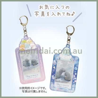 San-X | Sumikko Gurashi Tokage To Okaasan Kirakira Na Yoru N Photo Keychain/ Card Holder //