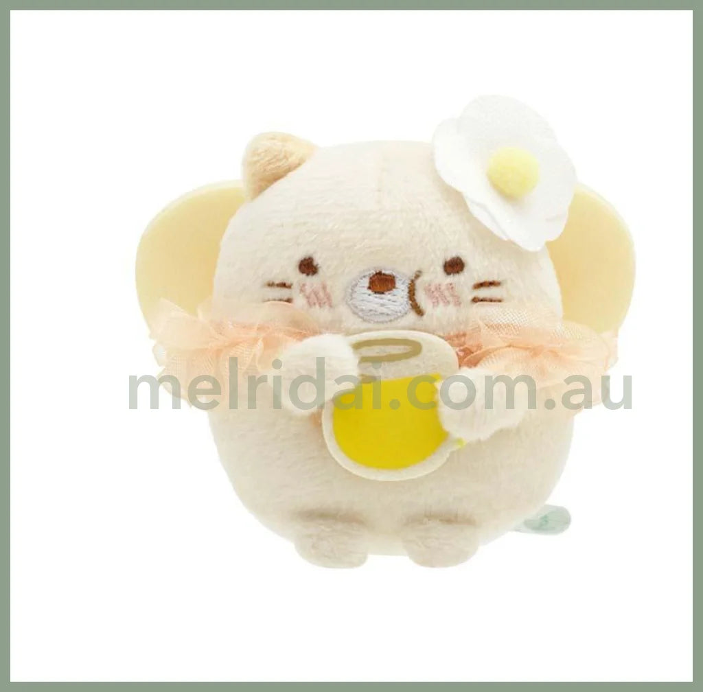 San-Xsumikko Gurashi Zassou And Yoseis Flower Garden Plush Neko