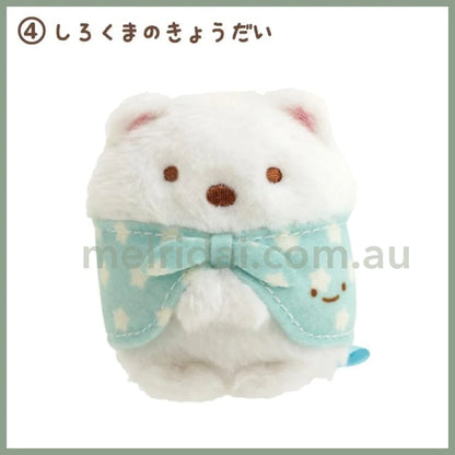 San-X | Tenori Plush (Ss) Sumikko Gurashi (Shirokuma No Furusato) 角落生物迷你玩偶 手玉/小公仔 （北极） 4