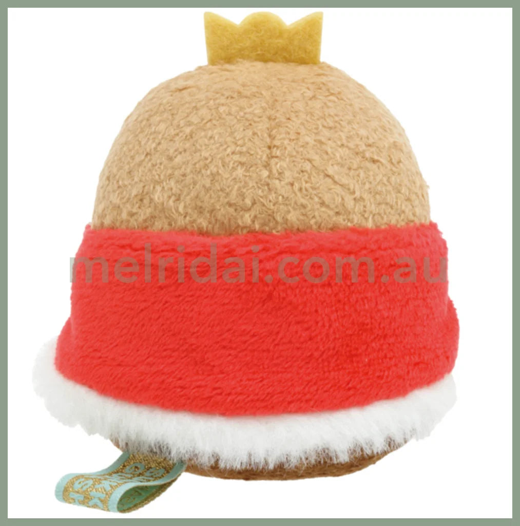 San-Xsumikko Gurashi Collection Food Kingdom! Tenori Plush Tonkatsu King 70*65*50Mm