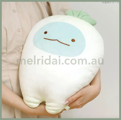 San-Xsumikko Gurashi Food Kingdom! Hugging Plush Tokage (Daikon) 440 X 290 180Mm