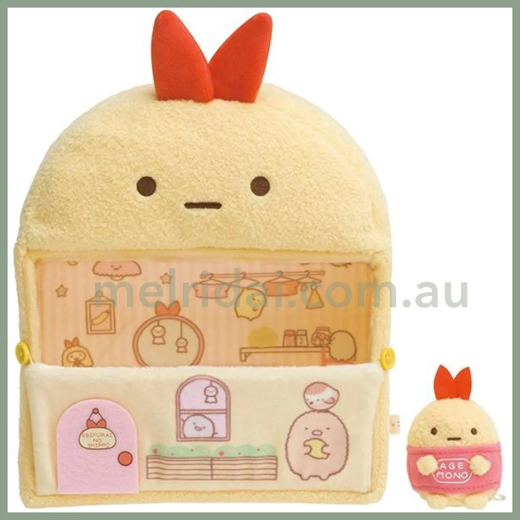 San-Xsumikko Gurashi House Plush Toy Fried Shrimp