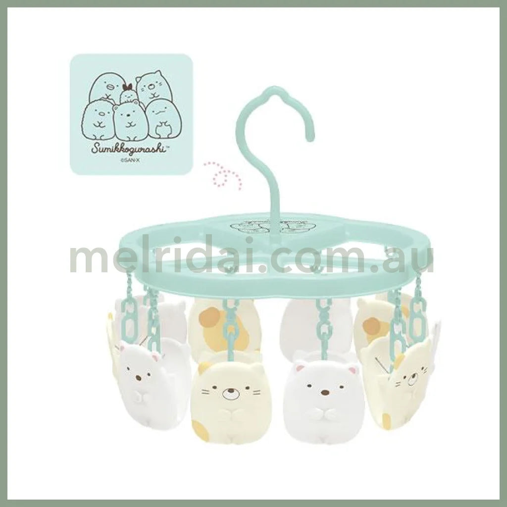 San-Xsumikko Gurashi Laundry Pinch Hanger 10