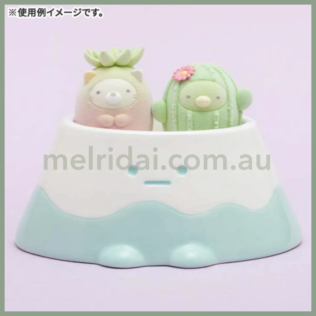 San-Xsumikko Gurashi Life With Green Container Yama 60×125×100Mm //