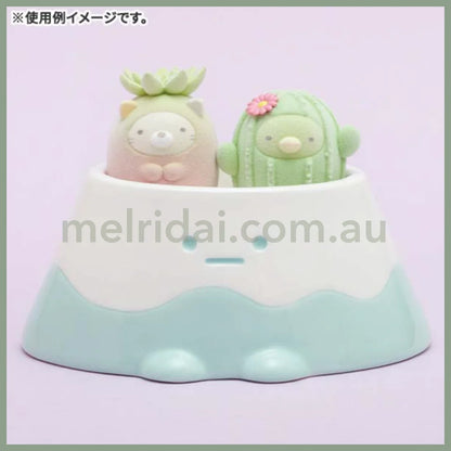 San-Xsumikko Gurashi Life With Green Container Yama 60×125×100Mm //