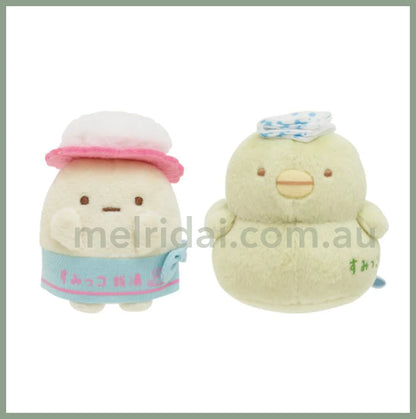 San-Xsumikko Gurashi Penguin Tapioca Mini Tenori Plush Doll Sento Set /