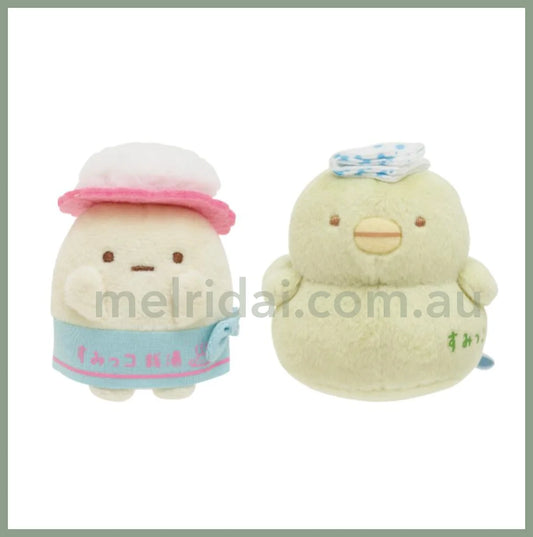 San-Xsumikko Gurashi Penguin Tapioca Mini Tenori Plush Doll Sento Set /