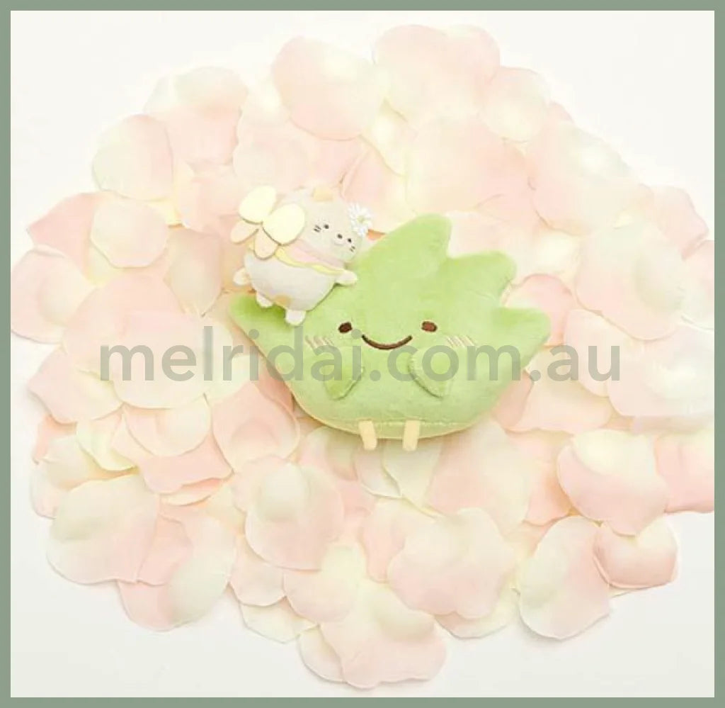 San-Xsumikko Gurashi Zassou And Yoseis Flower Garden Plush Miitsuketa +