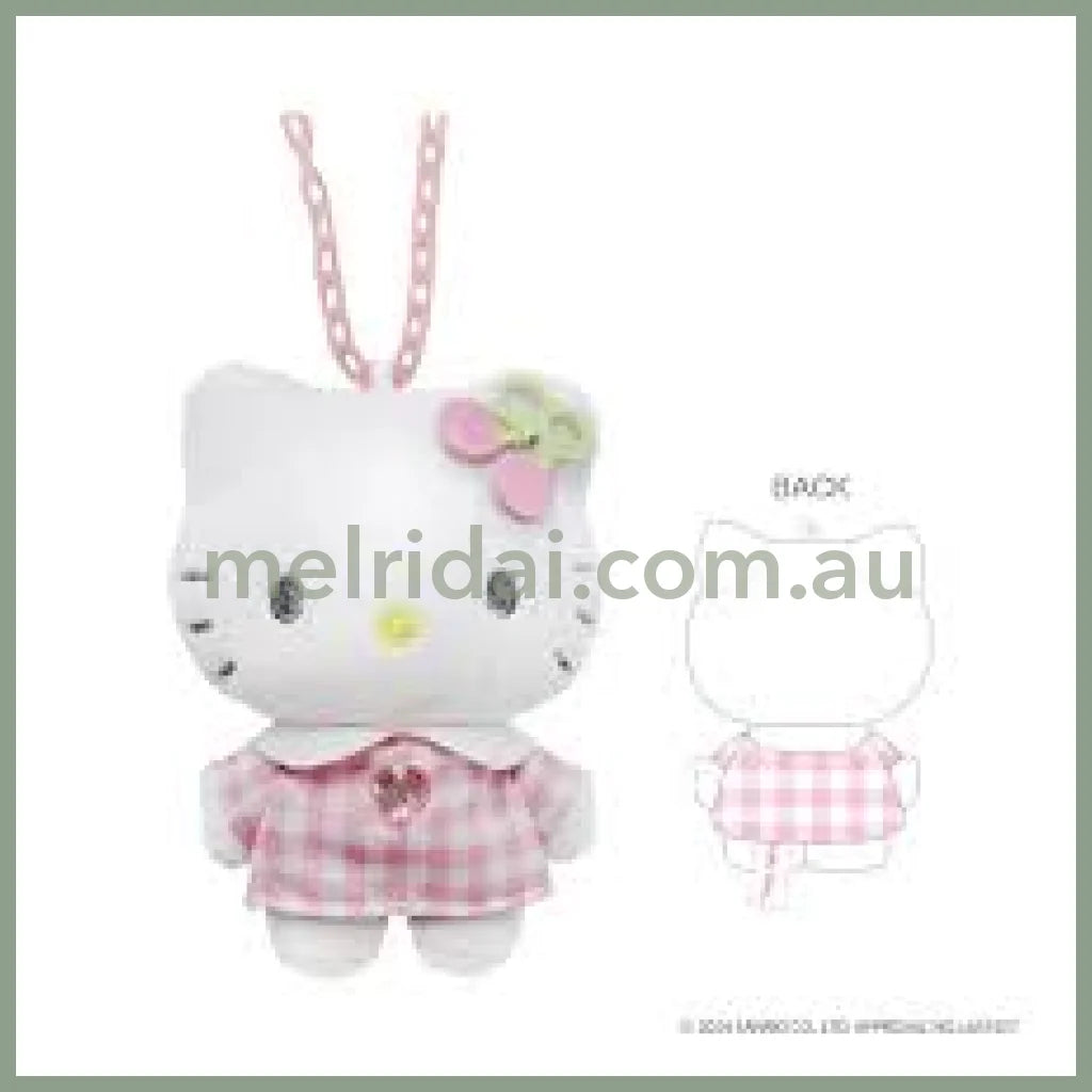 Sanrio | 90S Hello Kitty Necklace (Angel) Cherry-Pink