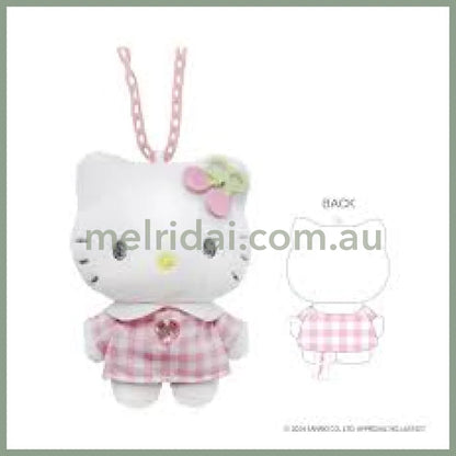 Sanrio | 90S Hello Kitty Necklace (Angel) Cherry-Pink