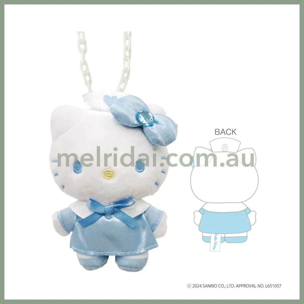 Sanrio | 90S Hello Kitty Necklace (Angel) Nurse-Blue