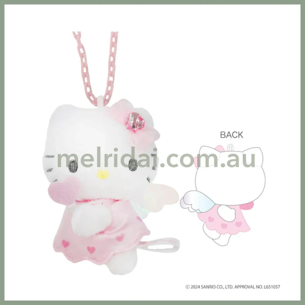 Sanrio | 90S Hello Kitty Necklace (Angel) Angel-Pink