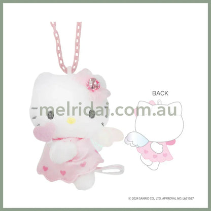 Sanrio | 90S Hello Kitty Necklace (Angel) Angel-Pink