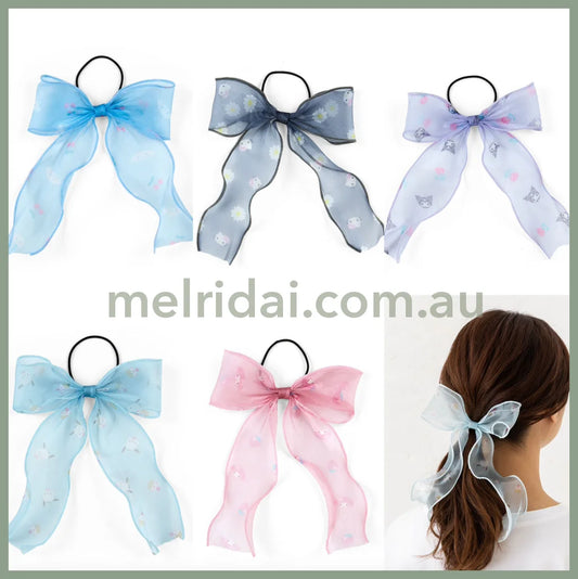 Sanrio | Accessory Bow Hair Tie Ponytail Holder //