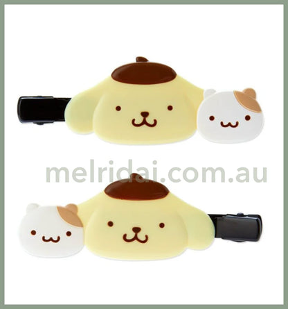 Sanrioaccessory Hair Clip Friend Pom Purin