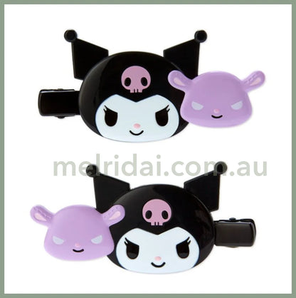 Sanrioaccessory Hair Clip Friend Kuromi