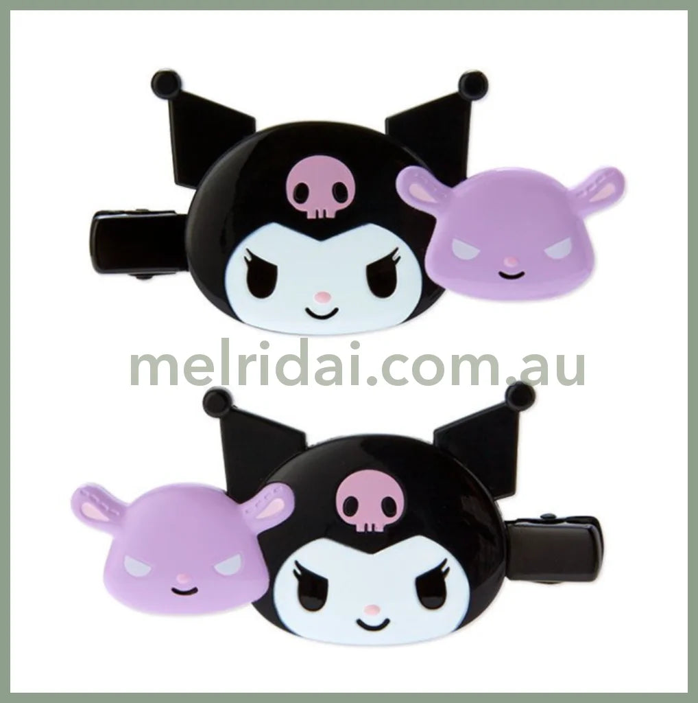 Sanrioaccessory Hair Clip Friend Kuromi