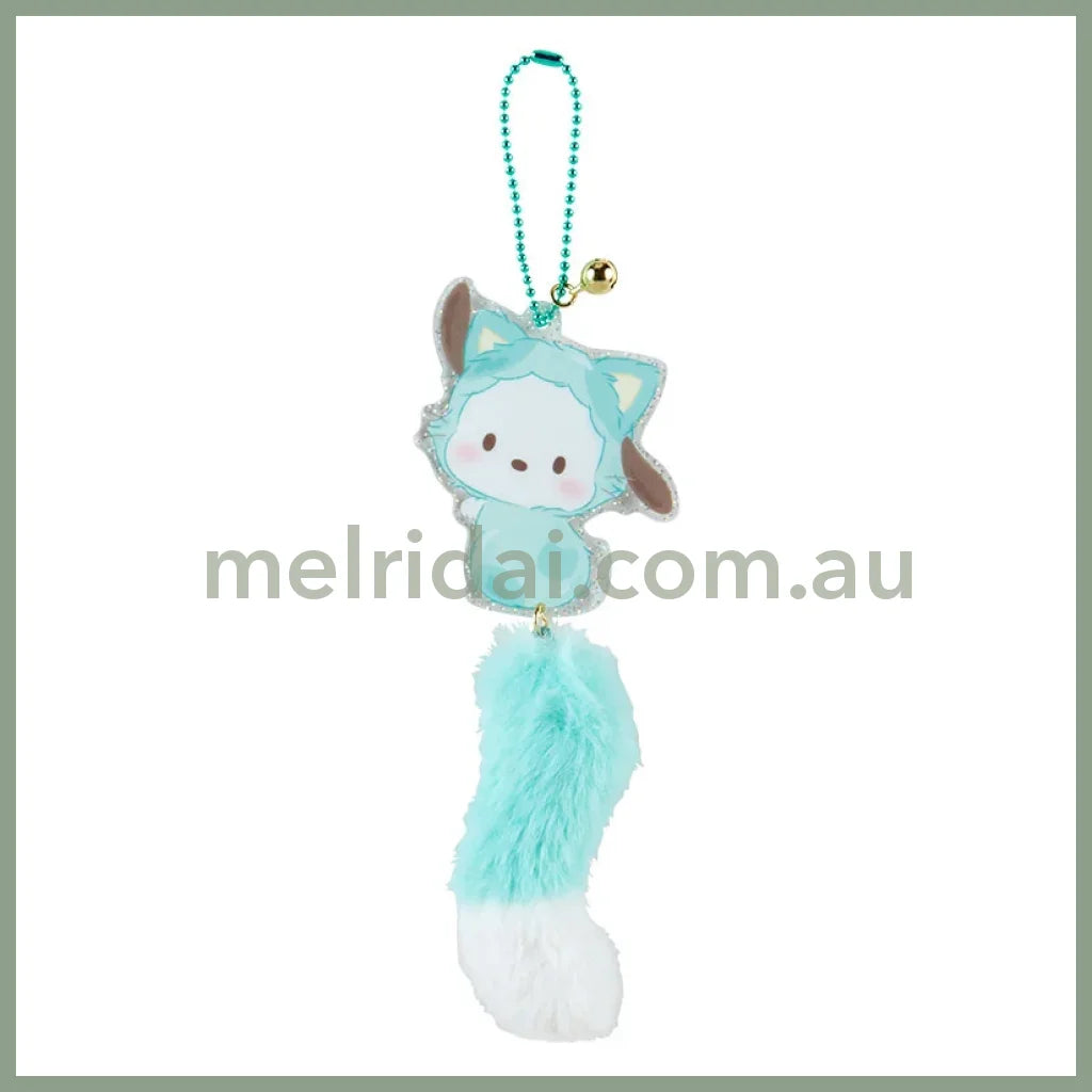 Sanrio | Acrylic Charm With Tail & Bell (Love Neko Series) 6.8 X 0.3 5.5 Cm 3 2 8 日本三丽鸥