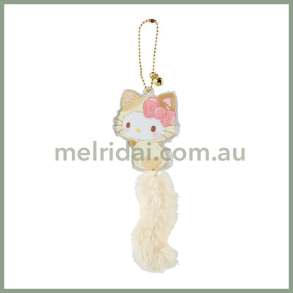 Sanrio | Acrylic Charm With Tail & Bell (Love Neko Series) 6.8 X 0.3 5.5 Cm 3 2 8 日本三丽鸥