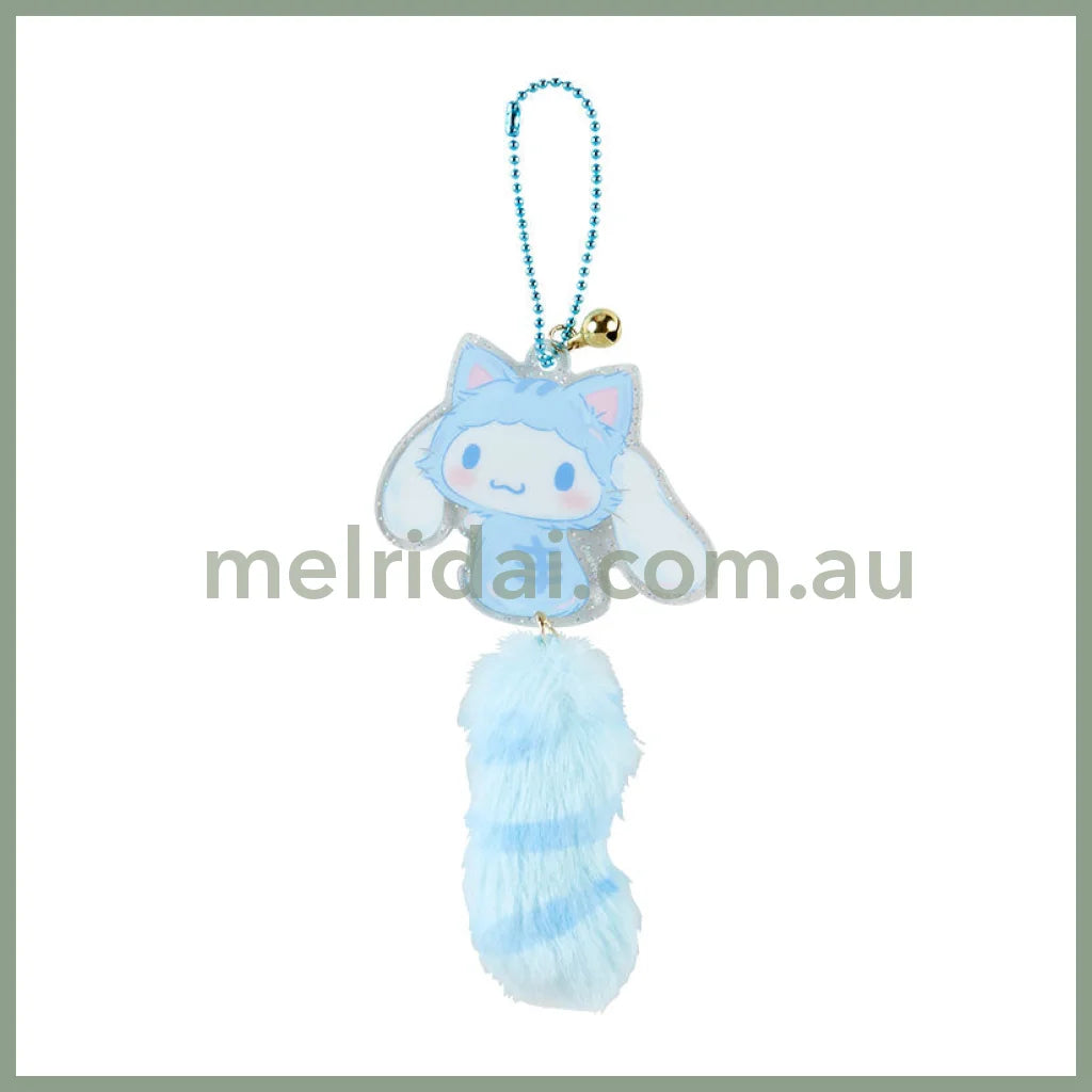 Sanrio | Acrylic Charm With Tail & Bell (Love Neko Series) 6.8 X 0.3 5.5 Cm 3 2 8 日本三丽鸥