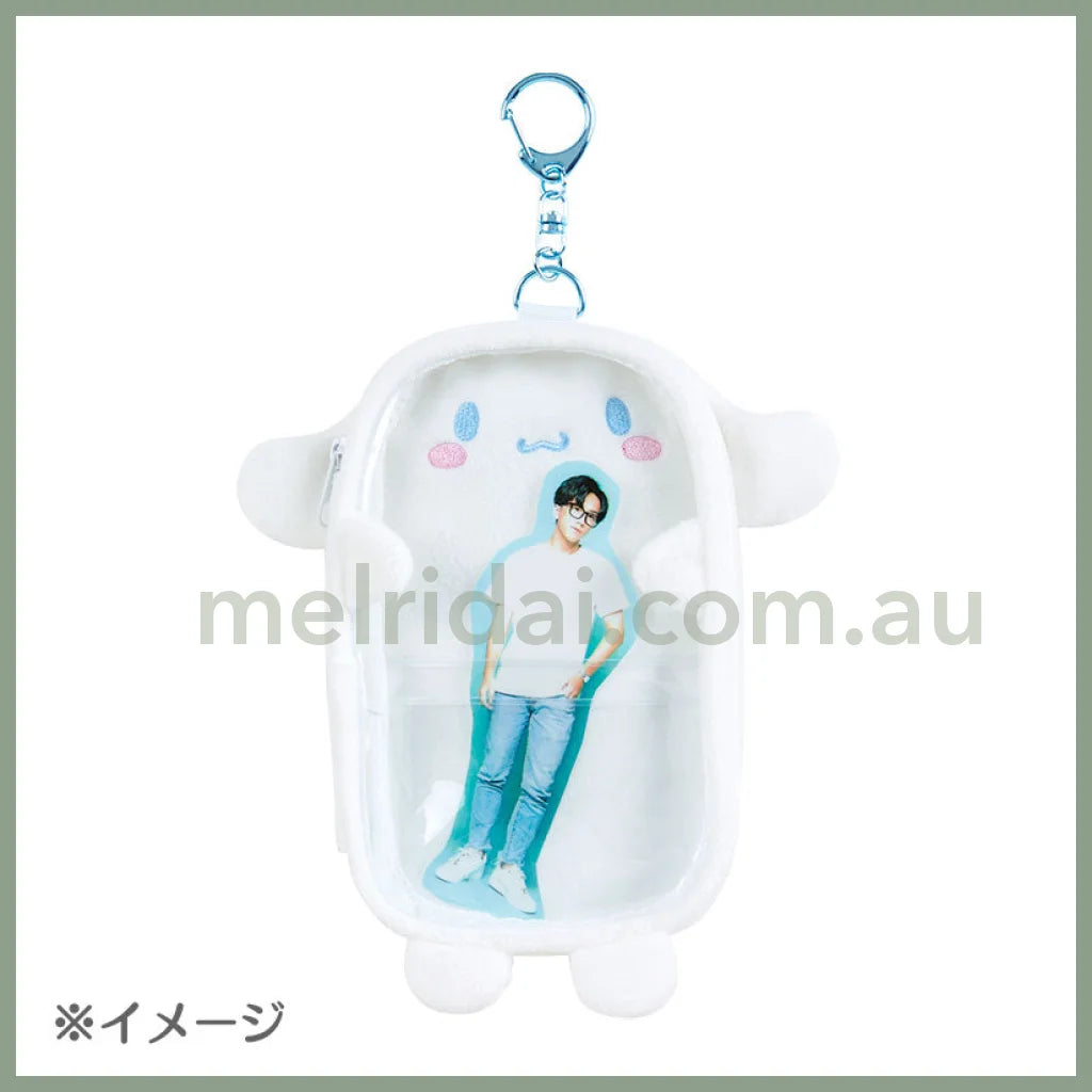 Sanrio | Acrylic Stand Holder 13×2.5×18.5Cm (Enjoy Idol) 日本三丽鸥 亚克力收纳包/透明小包/痛包/娃包 附挂链（应援系列）