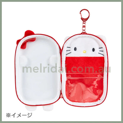 Sanrio | Acrylic Stand Holder 13×2.5×18.5Cm (Enjoy Idol) 日本三丽鸥 亚克力收纳包/透明小包/痛包/娃包 附挂链（应援系列）