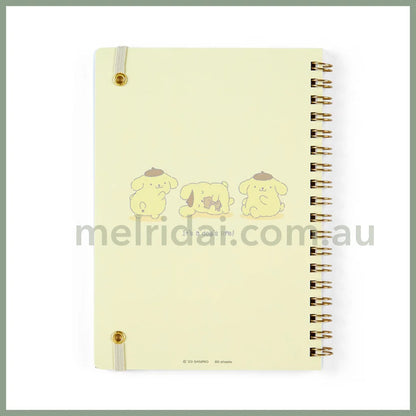 Sanrio | B6 Size Ring Notebook (Plushie Design Stationery) / Pom Purin