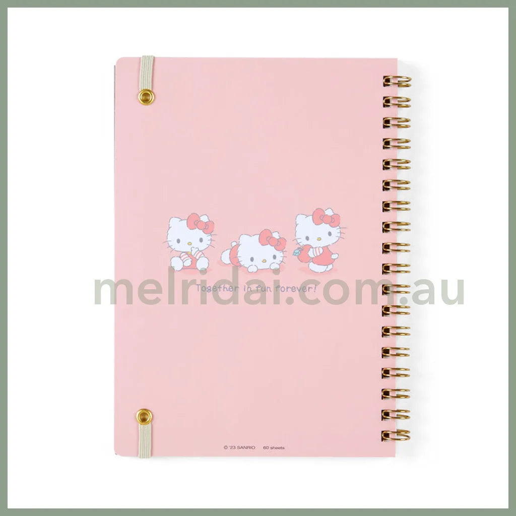 Sanrio | B6 Size Ring Notebook (Plushie Design Stationery) / Hello Kitty