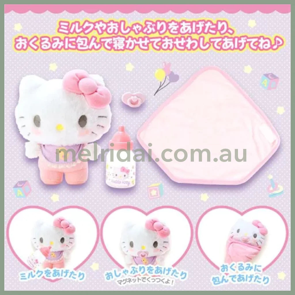 Sanrio | Baby Plush Toy Set Hello Kitty Approx.35 X 10 13Cm /