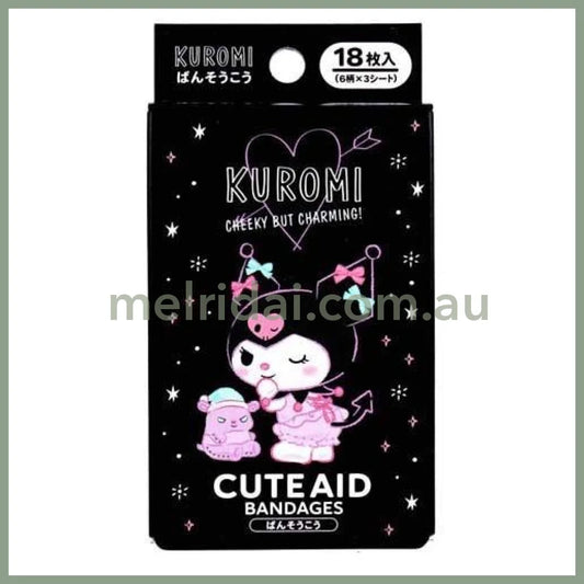 Sanrio | Band-Aid Bandages (Kuromi) 18Pieces