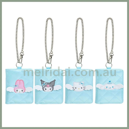 Sanrio | Bi-Fold Card Pass Case 9×1.5×10.8Cm (Yume Miru Angel Design Series 2Nd Edition)