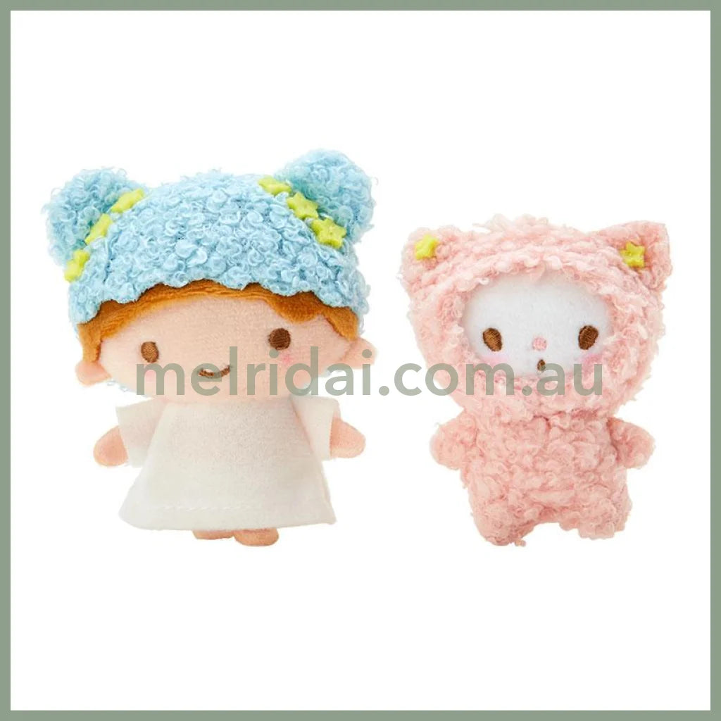 Sanrio | Brooch Set Little Twin Stars Kiki (Fluffy Fancy) Kikiset