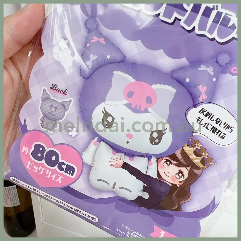 Sanrio | Sanrio Characters Die Cut Balloon 60-80Cm Kuromi Purple