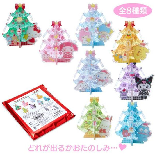 Sanrio | Mini Christmas Tree Secret Acrylic Stand 11.3×8.5×12.5Cm