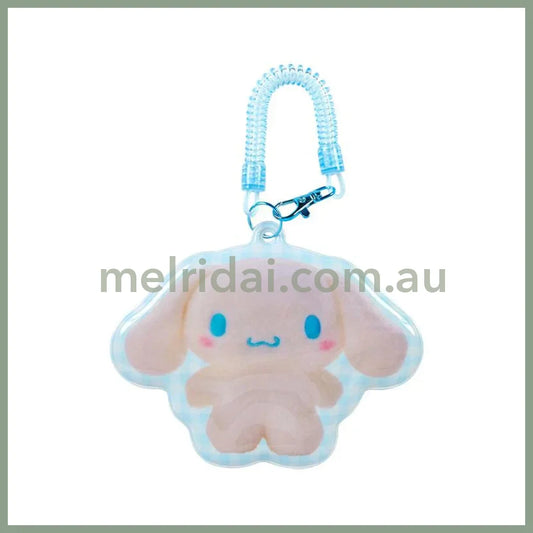 Sanrio | Cinnamoroll Character-Shaped Pass Case Card Holder 17×1×13Cm (Pitatto Friends Photo)