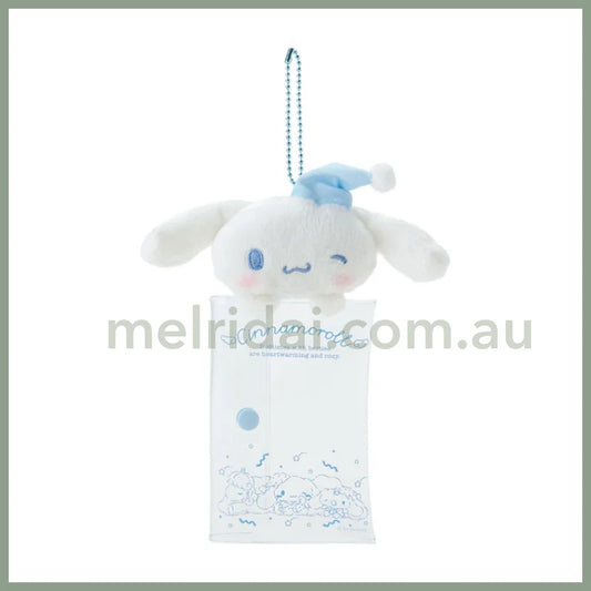 Sanrio | Cinnamoroll Clear Case With Mascot W14 X H3 D19Cm (Sleepy Time)