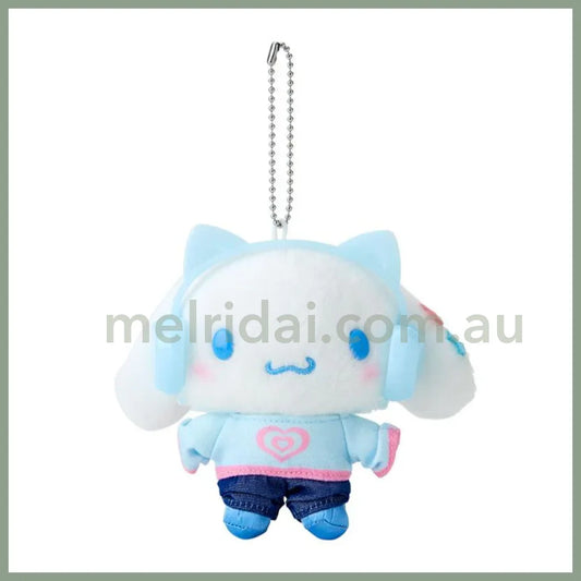 Sanrio | Cinnamoroll Mascot Holderplush Keychain 11×6×13Cm (Our Heisei Pops)